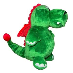 Legoland Ollie the Dragon Green Plush Toy Small Soft Stuffed Animal